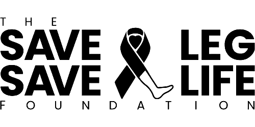 Save a Leg Save a Life Foundation logo - healthcare nonprofit focused on limb preservation where Dahlia Imanbay built the digital presence